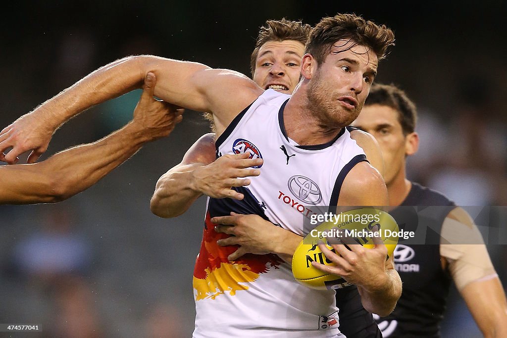 AFL NAB Cup Rd 3 - Carlton v Adelaide