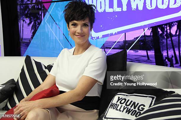 Zoe McLellan visits the Young Hollywood Studio on May 5, 2015 in Los Angeles, California.