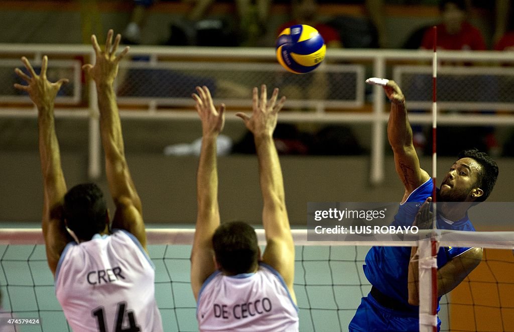 VOLLEYBALL-WORLD CUP-QUALIFYING-MEN-ARG-VEN