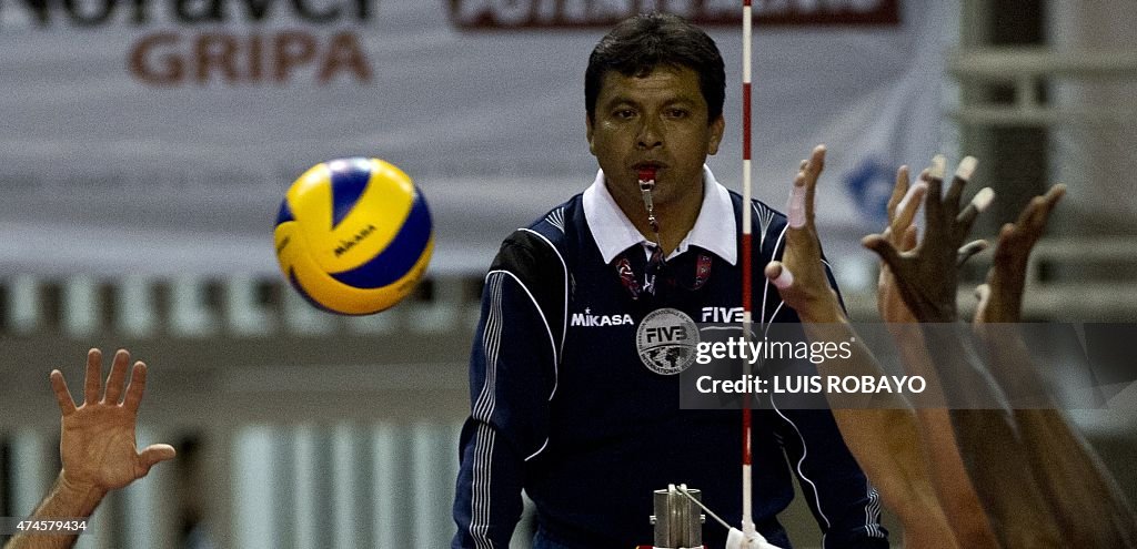 VOLLEYBALL-WORLD CUP-QUALIFYING-MEN-ARG-VEN