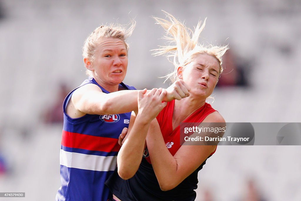 Women's AFL Exhibition - Melbourne v Western Bulldogs