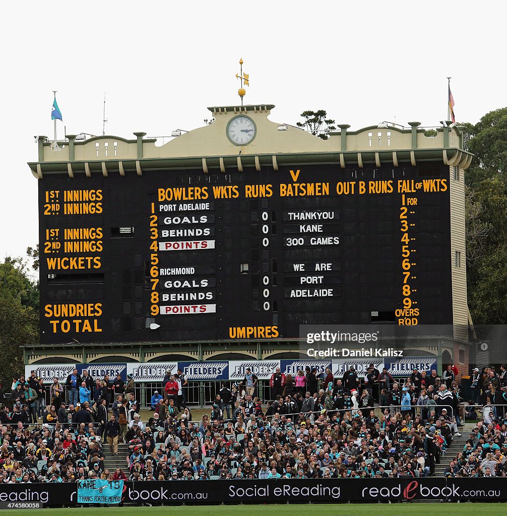 AFL Rd 8 - Port Adelaide v Richmond