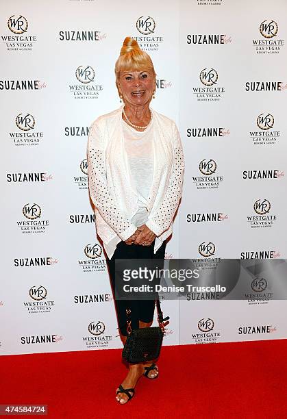 Kari Clark arrives at Suzanne Somers' residency show grand opening at Westgate Hotel and Casino on May 23, 2015 in Las Vegas, Nevada.