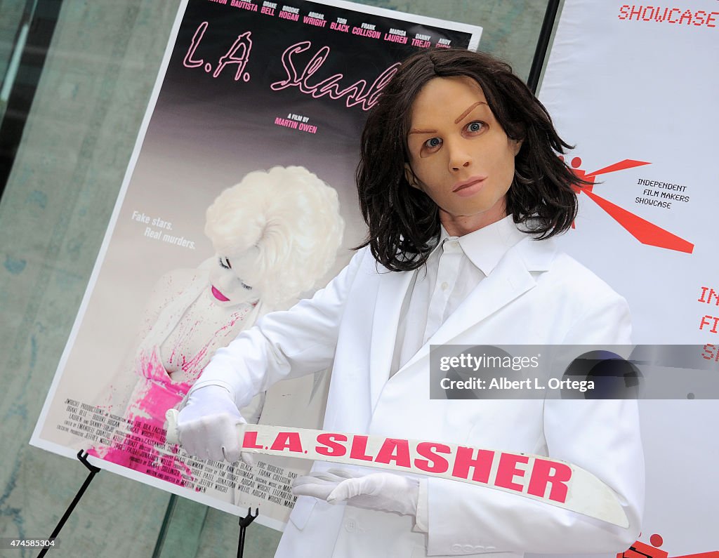 Leith Slasher L.A. Slasher arrives for the Screening of LA Slasher as part of the ...