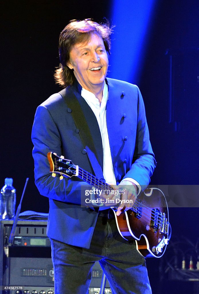 Paul McCartney Performs At O2 Arena In London