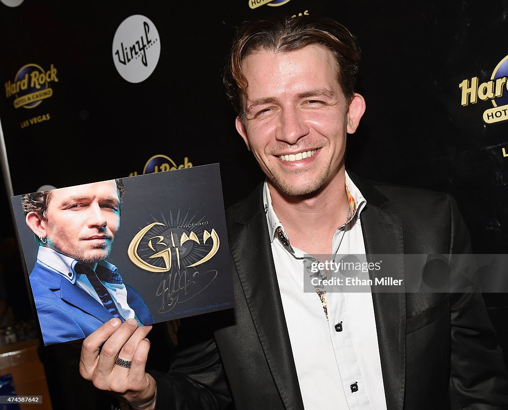 Michael Grimm Album Release Party At The Hard Rock In Las Vegas