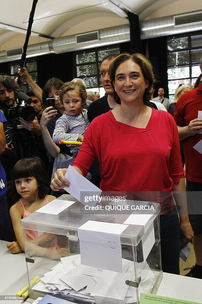 SPAIN-VOTE-ELECTIONS-COMU