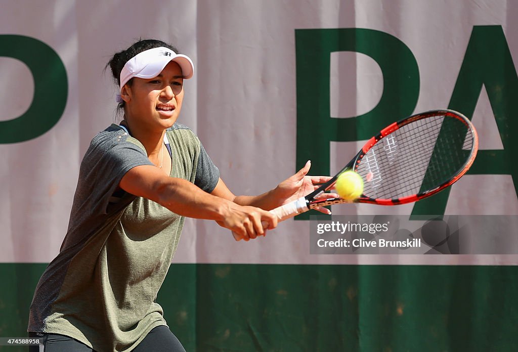 2015 French Open - Day One