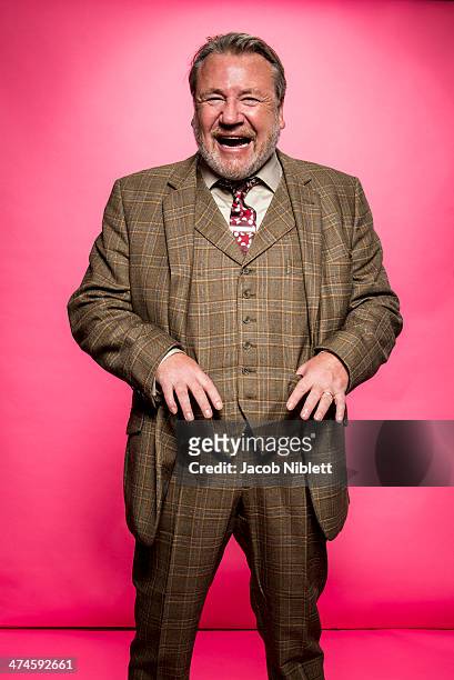 Actor Ray Winstone is photographed for Event magazine in London, England.