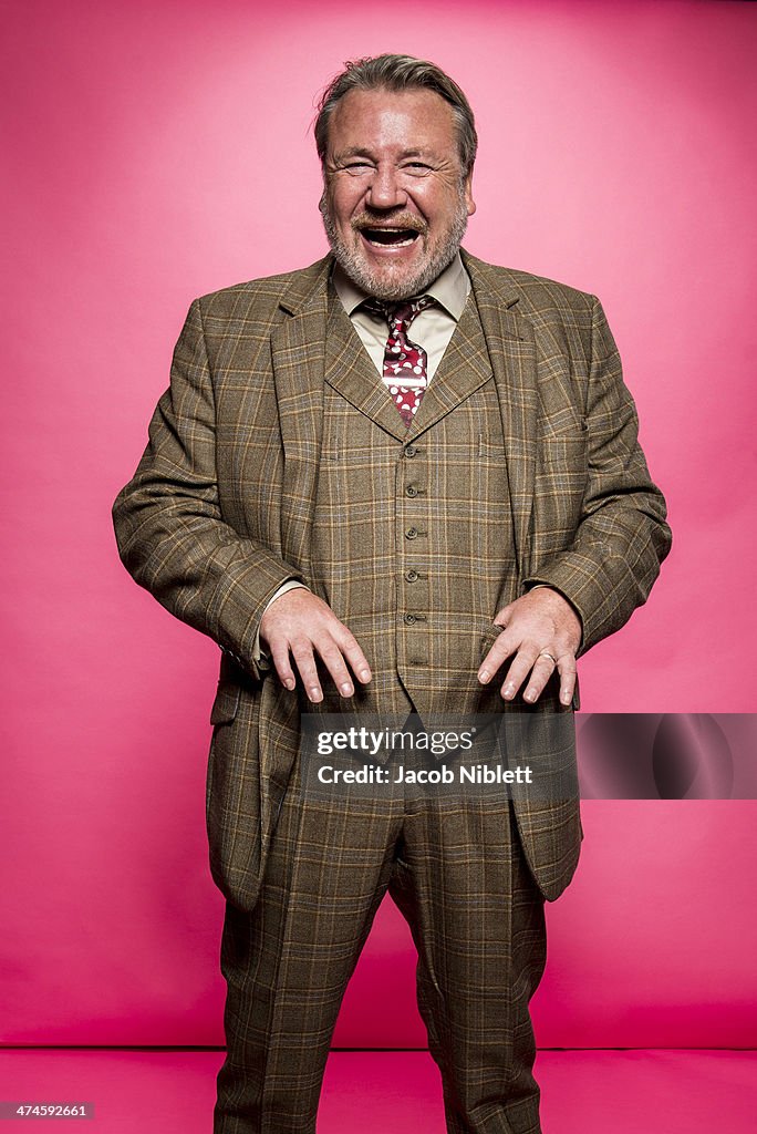 Actor Winstone Actor Ray Winstone is photographed for Event magazine in London ...
