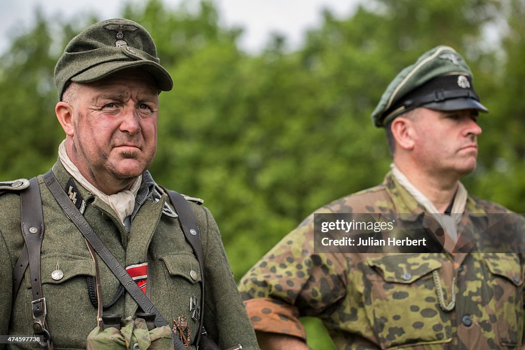 Military Enthusiasts Participate In The WWII Themed Overlord Re-Enactment