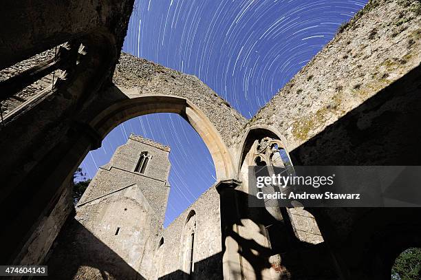 st john the baptist - stanton - stanton gloucestershire stock pictures, royalty-free photos & images