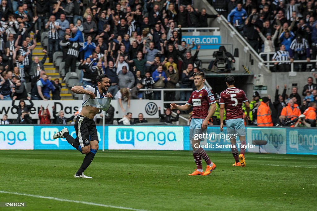 Newcastle United  v  West Ham United- Barclays Premier League