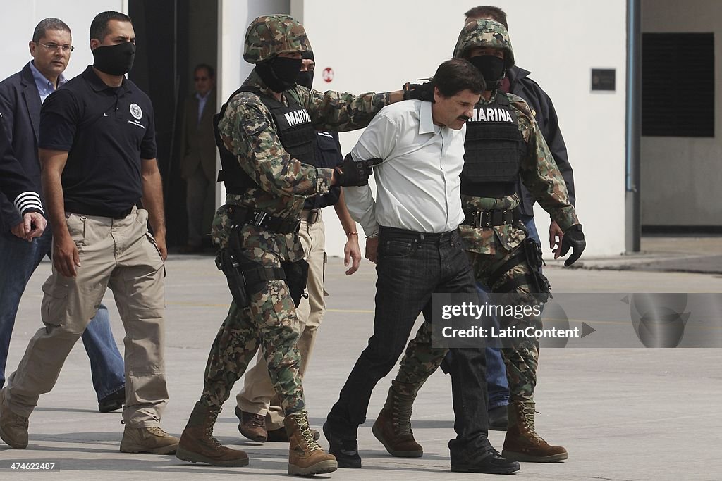 Mexican Drug Dealer Joaquin "El Chapo" Guzman is Captured in Mexico