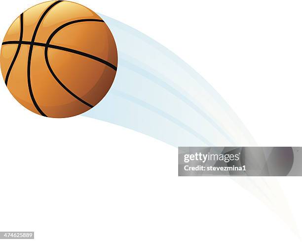 basketball - ballon de basket stock illustrations