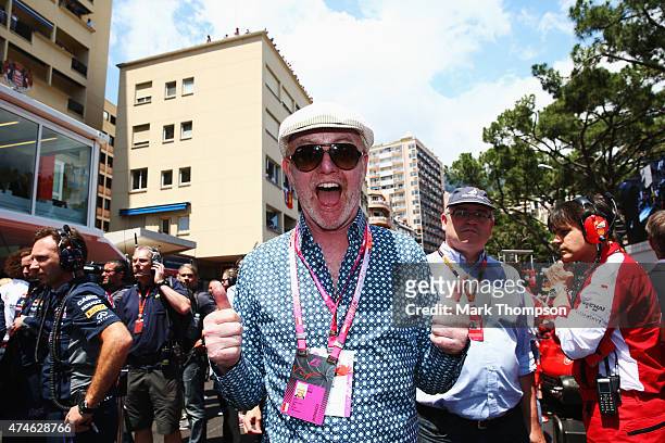 Presenter Chris Evans attends the Monaco Formula One Grand Prix at Circuit de Monaco on May 24, 2015 in Monte-Carlo, Monaco.