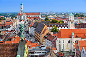 Augsburg, Germany Cityscape