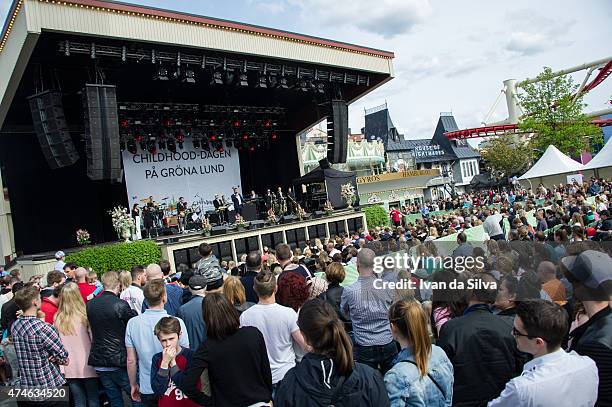 Grona Lund , The Childhood Day in Stockholm on May 24, 2015 in Stockholm, Sweden. .