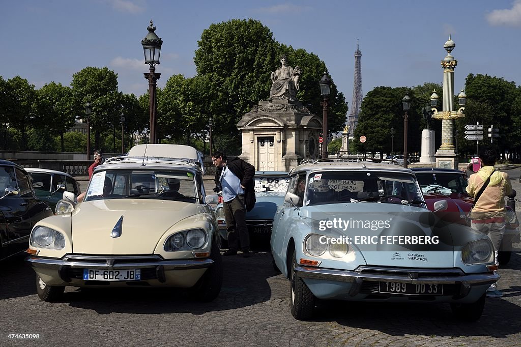 FRANCE-CITROEN-DS-60TH-ANNIVERSARY