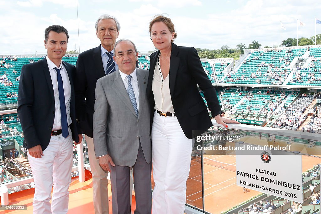 Celebrities At French Open 2015  - Day One