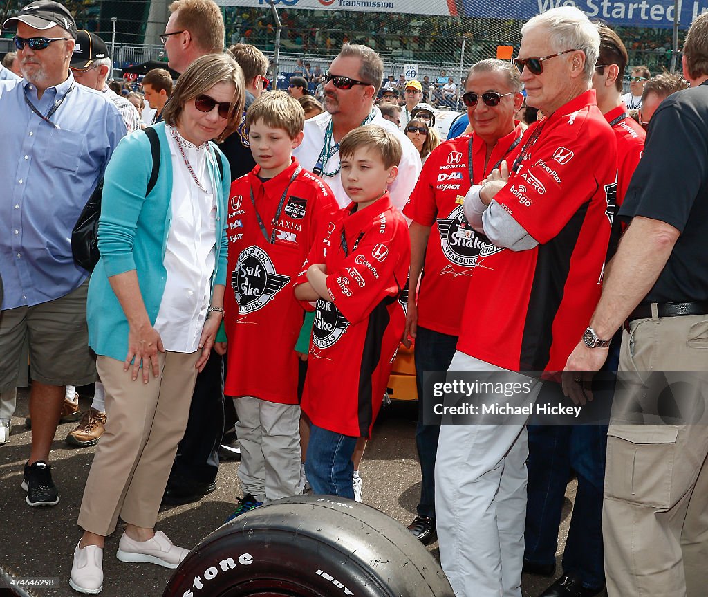 Celebrities Attend Race - 2015 Indy 500