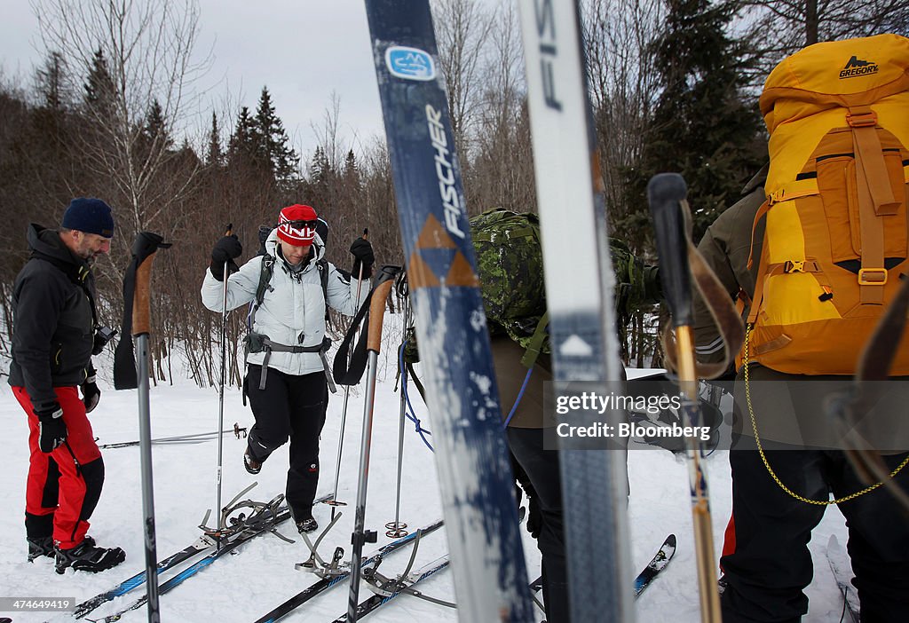 Bankers Join Soldiers In Jujube-Fueled Arctic Trek