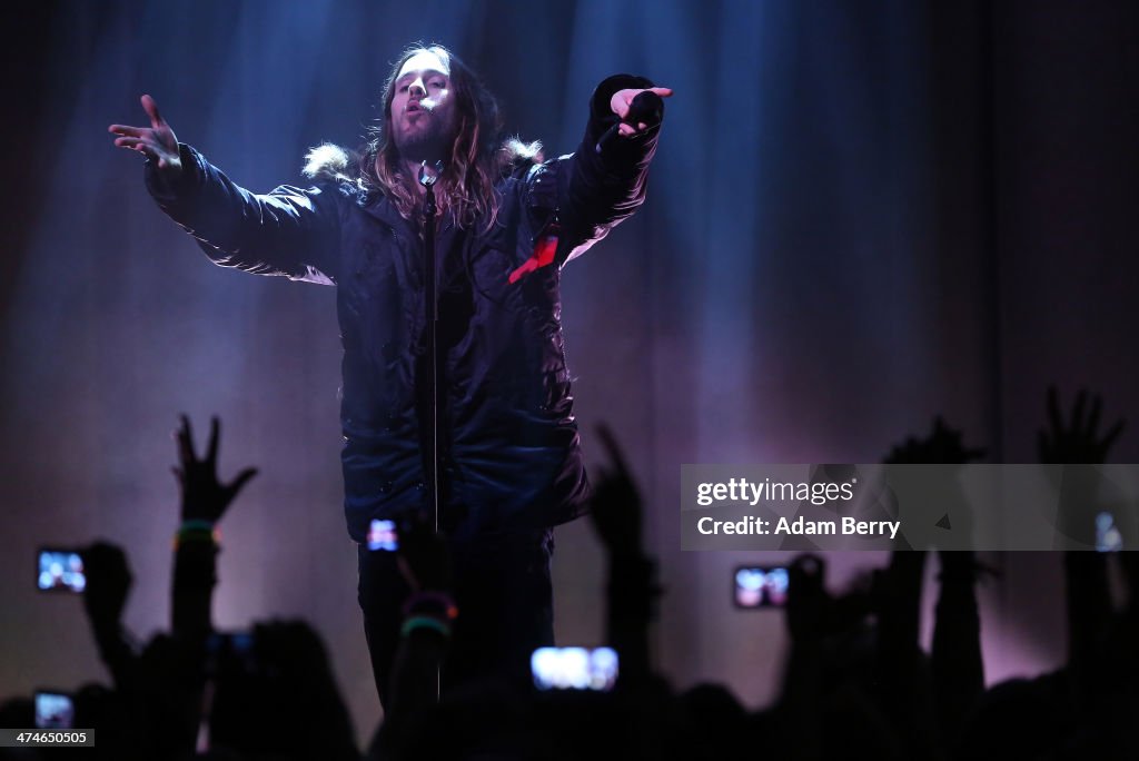 Thirty Seconds To Mars Perform At Apple Store In Berlin