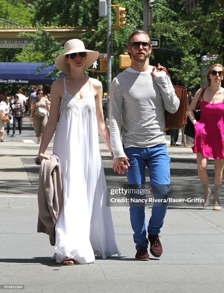 Celebrity Sightings In New York - May 24, 2015