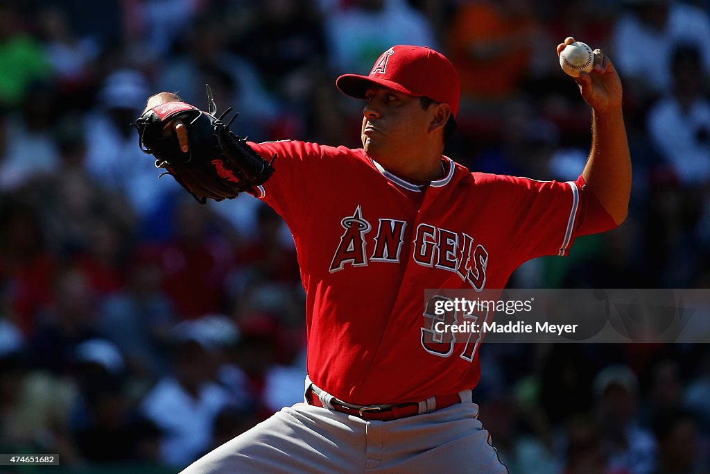 Los Angeles Angels of Anaheim v Boston Red Sox