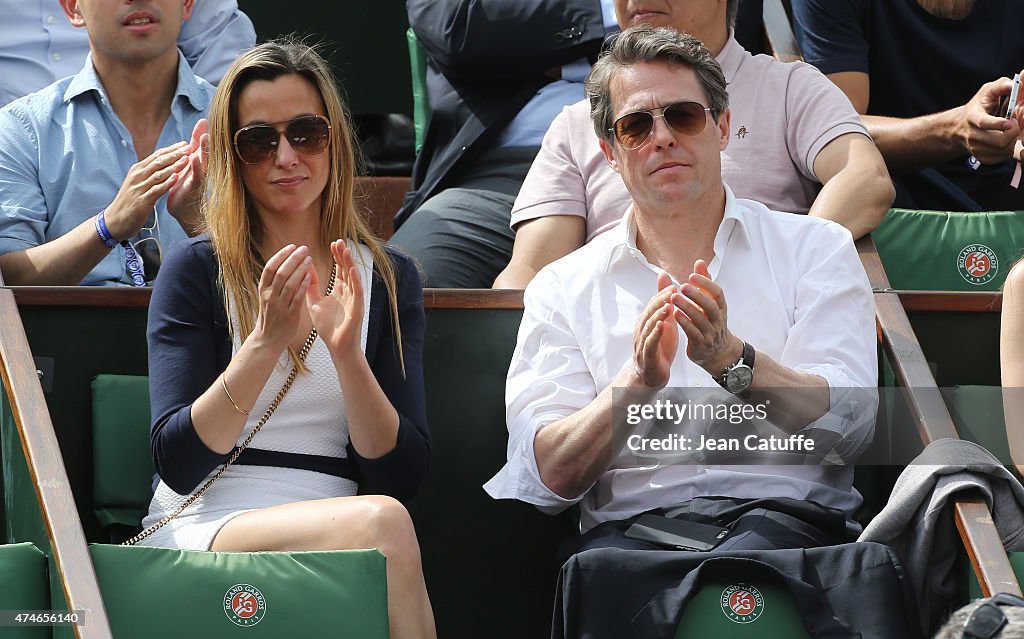 Celebrities At French Open 2015 - Day One