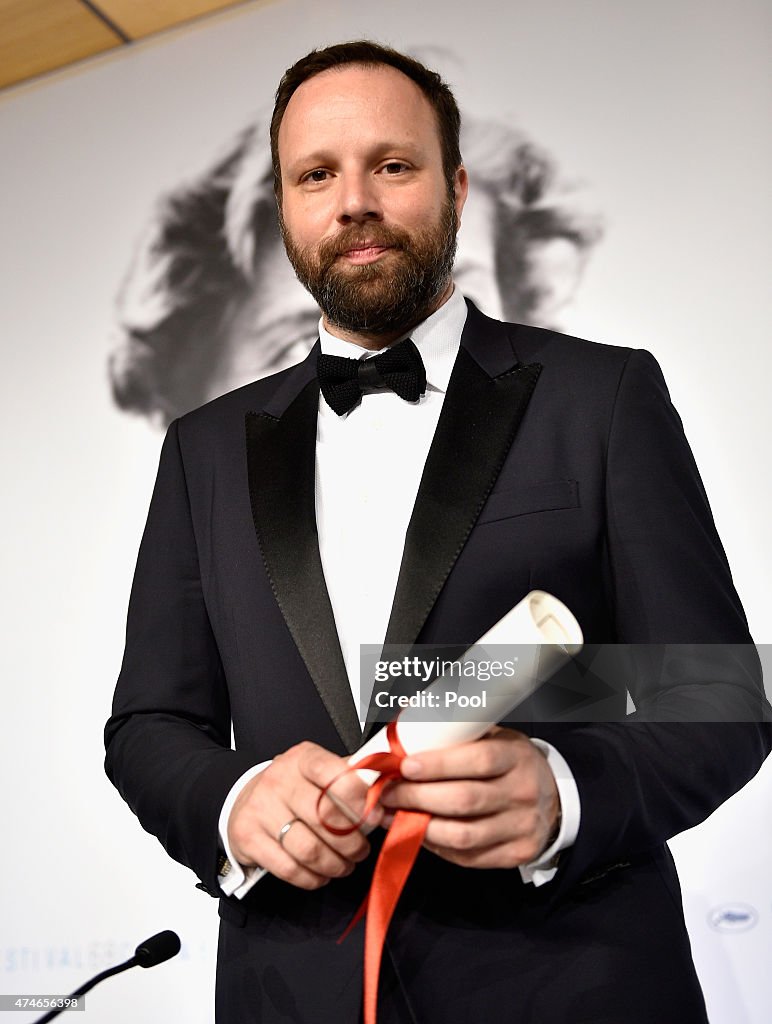 Palme d'Or Winner - Press Conference - The 68th Annual Cannes Film Festival