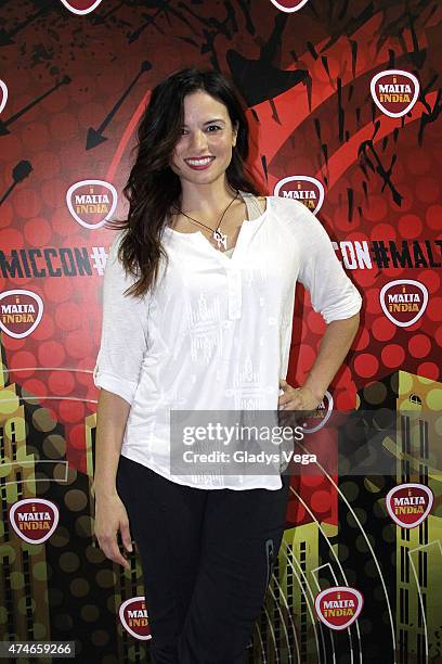 Katrina Law of TV series "Arrow" attends Puerto Rico Comic Con at the Puerto Rico Convention Center on May 24, 2015 in San Juan, Puerto Rico.