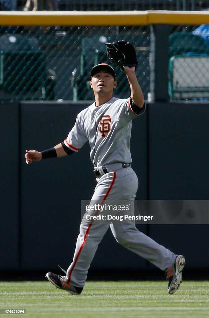 San Francisco Giants v Colorado Rockies