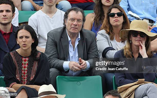 Daniel Russo attends day 1 of the French Open 2015 held at Roland Garros stadium on May 24, 2015 in Paris, France.