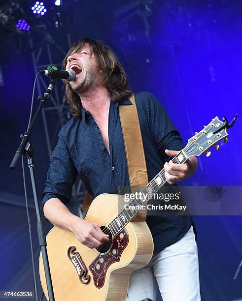 Rhett Miller of Old 97's performs during day 3 of the 3rd Annual Shaky Knees Music Festival at Atlanta Central Park on May 10, 2015 in Atlanta City.