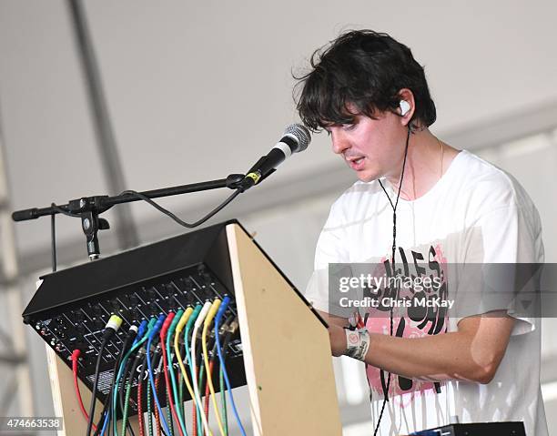 Panda Bear performs during day 3 of the 3rd Annual Shaky Knees Music Festival at Atlanta Central Park on May 10, 2015 in Atlanta City.