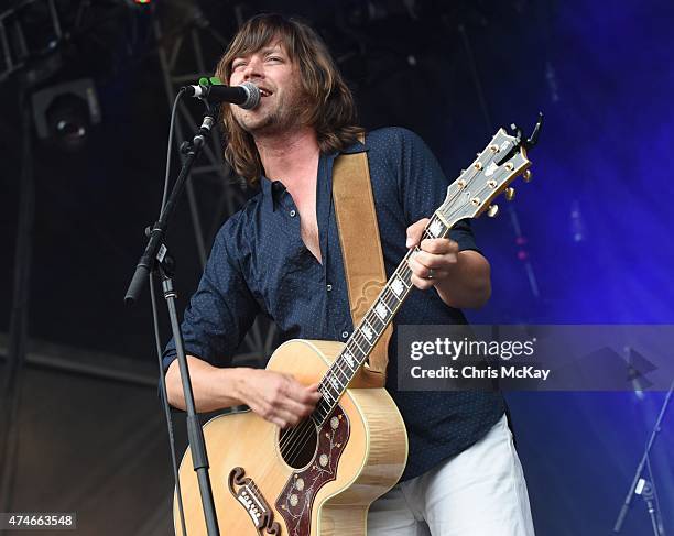 Rhett Miller of Old 97's performs during day 3 of the 3rd Annual Shaky Knees Music Festival at Atlanta Central Park on May 10, 2015 in Atlanta City.