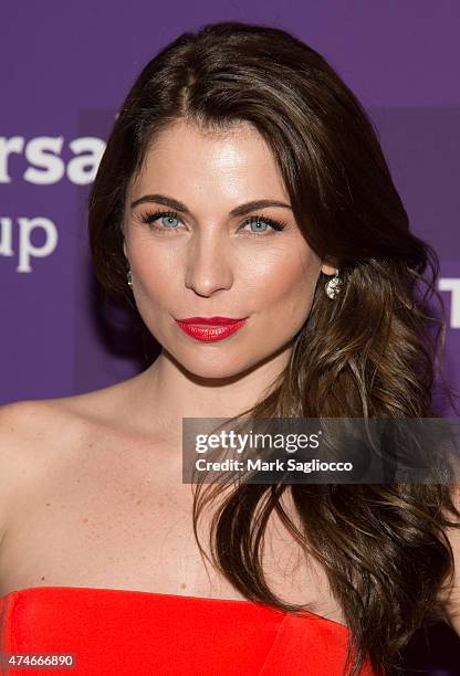 Actress Ludwika Paleta attends the 2015 Telemundo and NBC Universo Upfront at Frederick P. Rose Hall, Jazz at Lincoln Center on May 12, 2015 in New...