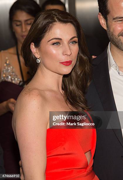 Actress Ludwika Paleta attends the 2015 Telemundo and NBC Universo Upfront at Frederick P. Rose Hall, Jazz at Lincoln Center on May 12, 2015 in New...