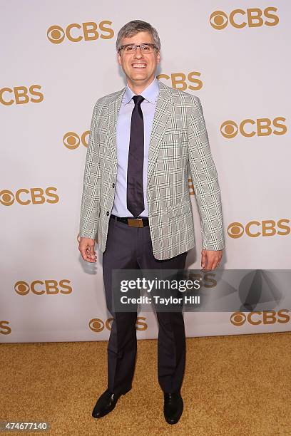 Mo Rocca attends the 2015 CBS Upfront at The Tent at Lincoln Center on May 13, 2015 in New York City.