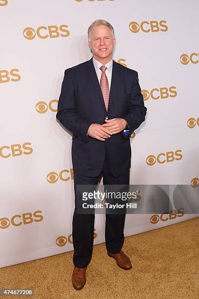 Boomer Esiason attends the 2015 CBS Upfront at The Tent at Lincoln Center on May 13, 2015 in New York City.
