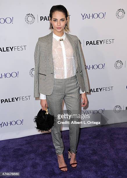 Actress Willa Holland participates in The Paley Center For Media's 32nd Annual PALEYFEST LA featuring The CW's "Arrow & The Flash" held at The Dolby...