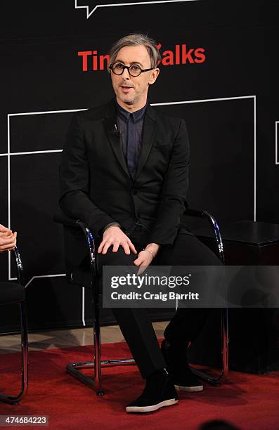 Alan Cumming attends TimesTalk Presents An Evening With "Cabaret" at The Times Center on February 24, 2014 in New York City.