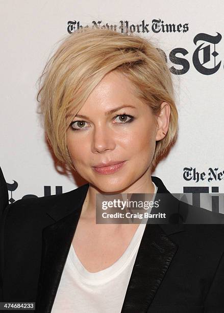 Michelle Williams attends TimesTalk Presents An Evening With "Cabaret" at The Times Center on February 24, 2014 in New York City.