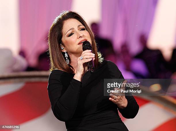 Gloria EstefanÊperforms at the 26th National Memorial Day Concert on May 24, 2015 in Washington, DC.