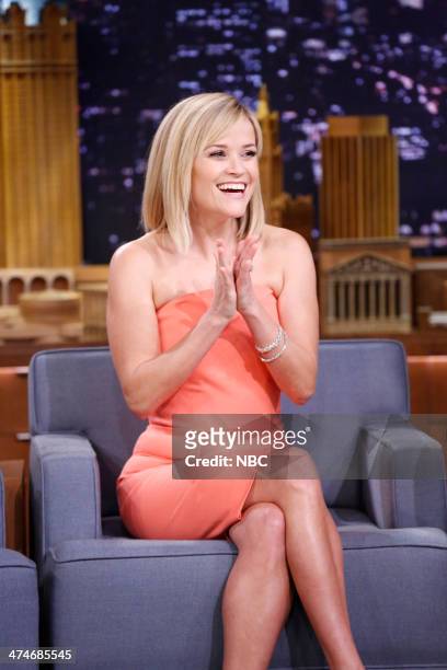 Episode 0005 -- Pictured: Actress Reese Witherspoon during an interview on February 24, 2014 --