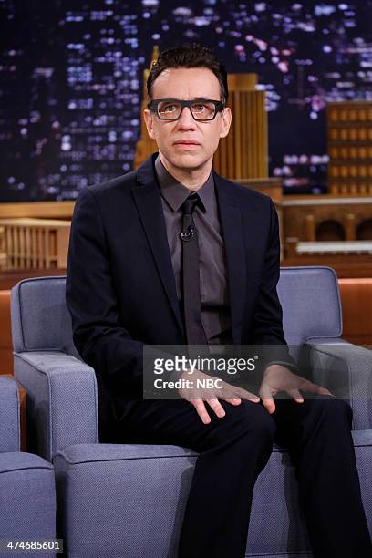 Episode 0005 -- Pictured: Actor Fred Armisen during an interview on February 24, 2014 --