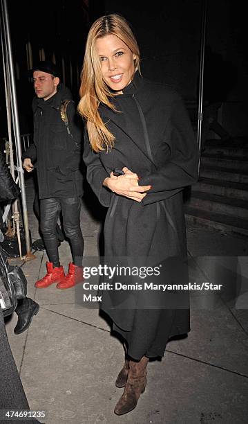 Stylist Mary Alice Stephenson is seen on February 10, 2014 in New York City.