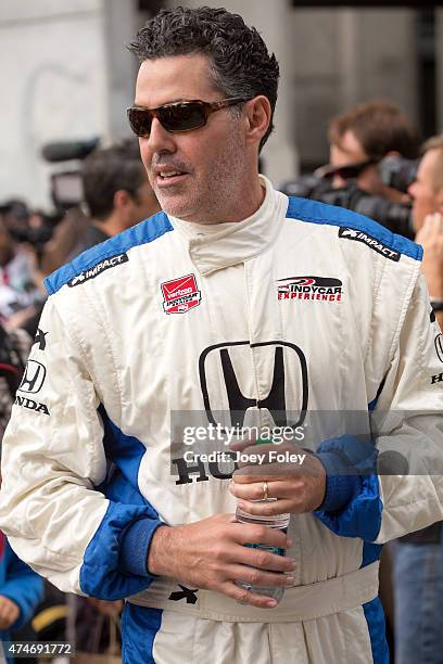 Adam Carolla attends the 2015 Indy 500 at Indianapolis Motorspeedway on May 24, 2015 in Indianapolis, Indiana.