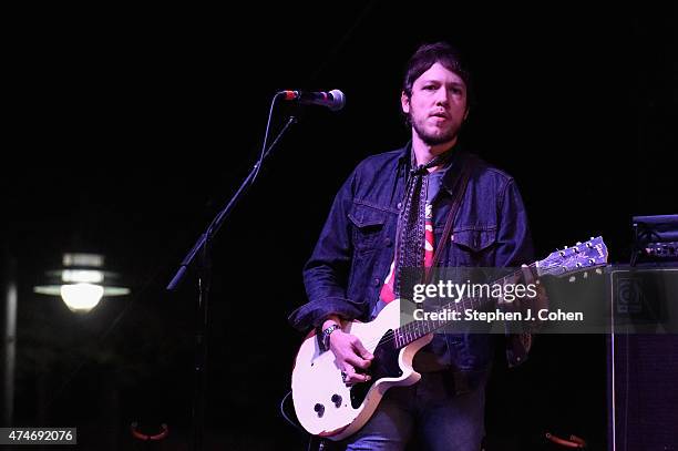 Nube9 performs during Abbey Road On The River Festival at Belvedere Festival Park on May 23, 2015 in Louisville, Kentucky.